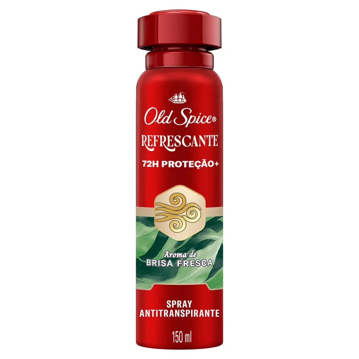 Imagem de Desodorante Antitranspirante Aerosol Old Spice Refrescante Spray Masculino 72h 150ml