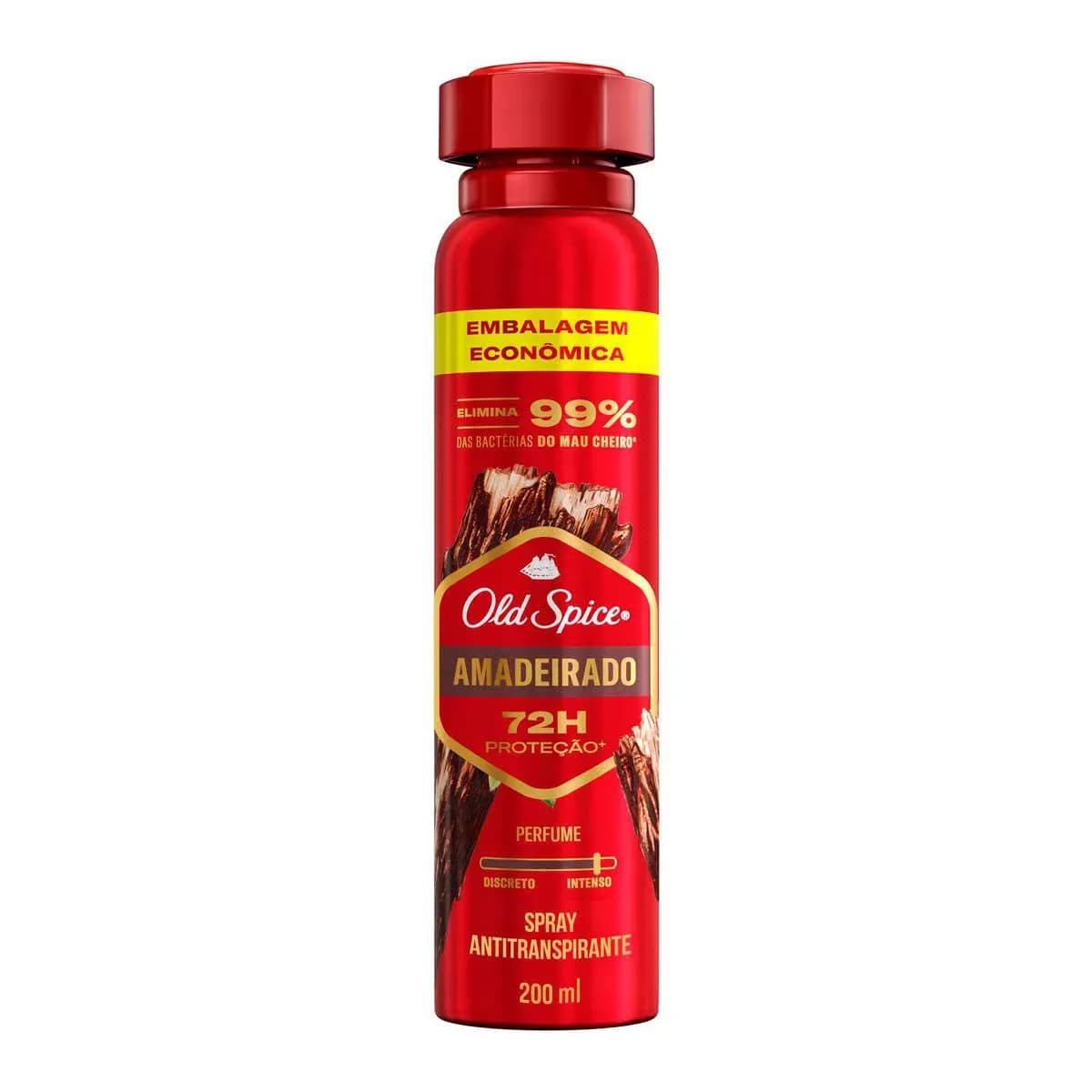 Imagem de Desodorante Antitranspirante Aerosol Old Spice Amadeirado Spray 72h 200ml